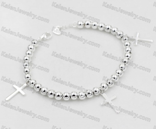 Silver Plating Stainless Steel Bracelet KJB000009