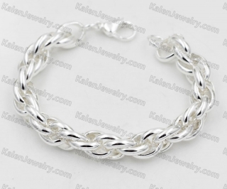 Silver Plating Stainless Steel Bracelet KJB000010