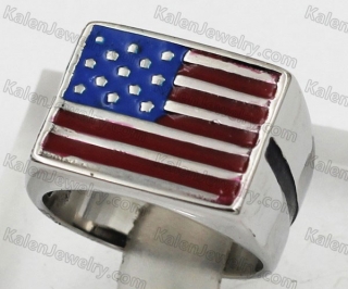 USA Flag Ring KJR33-0544