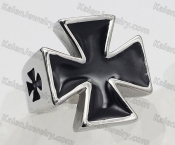 stainless steel iron cross ring KJR120-0035