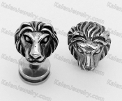 lion ear studs KJE01-0077