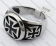 left side of WWII Iron Cross Ring KJR350151