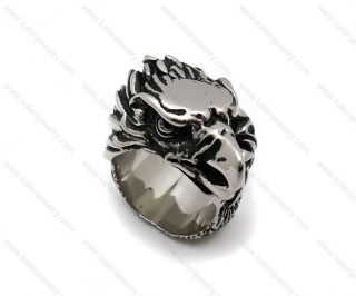 Stainless Steel Casting Eagal Rings - KJR010001