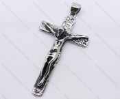 Stainless Steel Jesus Cross Pendant KJP170063