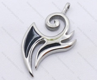 Stainless Steel Fire Dragon Pendant KJP170108