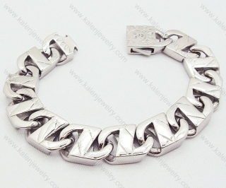 Stainless Steel Casting Men's Big Bracelets - KJB200005