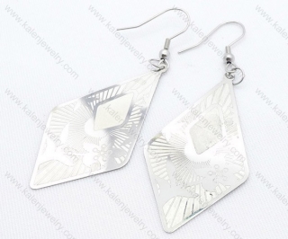 Stainless Steel Cutting  Earrings