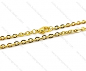 550×3mm Stainless Steel Small Chain - KJN150029