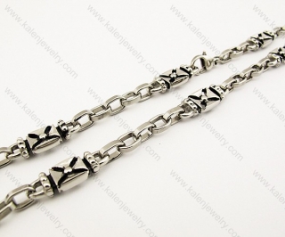 Stainless Steel Casting Necklaces - KJN170012