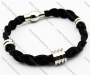 Stainless Steel Leather Bracelets - KJB030126