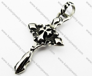 Stainless Steel Cross Pendants - KJP010064