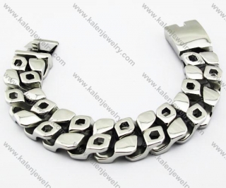 Stainless Steel Big & Heavy 316L Bracelet - KJB200067