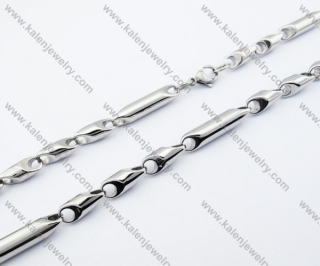 600×8mm Stainless Steel Stamping Necklaces - KJN150068