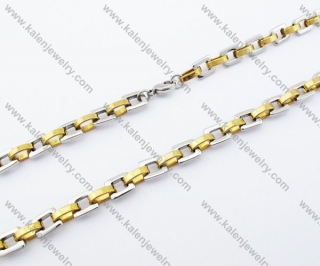 540×6.5mm Stainless Steel Stamping Necklaces - KJN150076