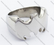 Stainless Steel Bat Ring - KJR330017