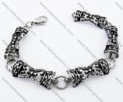 Vintage Stainless Steel Vase Bracelet - KJB170073