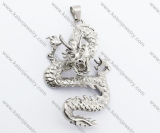 Stainless Steel Dragon Pendant - KJP330031