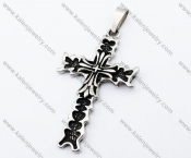 Stainless Steel Cross Pendants- KJP330042