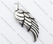 Stainless Steel Wing Pendant - KJP330048