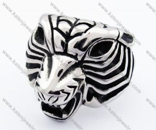 Stainless Steel Tiger Ring - KJR330050