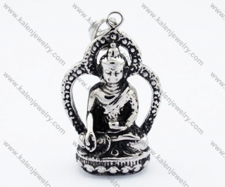 Stainless Steel Buddha Pendant - KJP170145