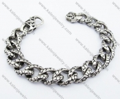 Stainless Steel Biker Bracelet Wholesale - KJB200127