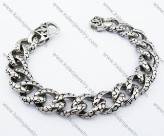 Stainless Steel Biker Bracelet Wholesale - KJB200127