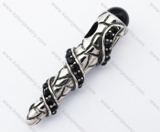 Stainless Steel Olympic Torch Relay Pendant For Men Or Women - KJP090437