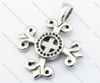 Stainless Steel Cross Pendant - KJP330083