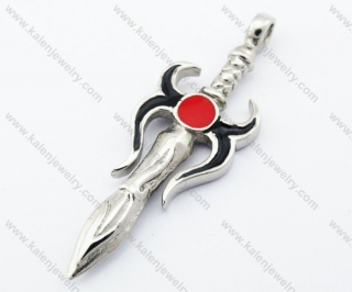 Stainless Steel Sword Pendant - KJP330084