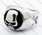 Mens Skull Ring For Biker - KJR010182