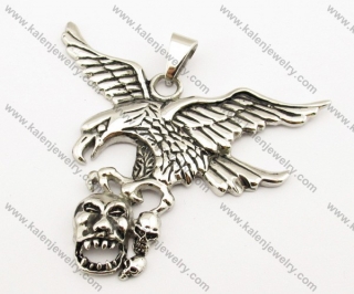 Eagle & Skull Biker Pendant - KJP051016