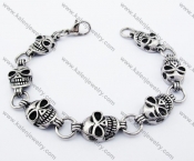 Punk Skull Biker Bracelet For Men - KJB170081