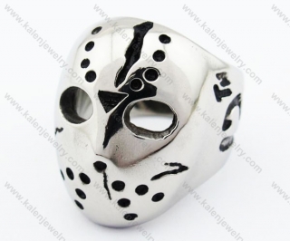 Stainless Steel The Mask of Jason Ring - KJR370024