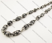 Mens Vintage Biker Necklace - KJN170008