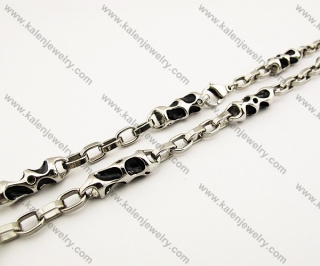 Mens Biker Jewelry Punk Necklace - KJN170010