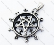 Stainless Steel Jewish Star Magen David Pendant - KJP170177