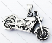 Stainless Steel Motorcycle Pendant - KJP170182