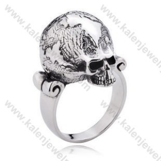 Stainless Steel Alien Ring - KJR350138