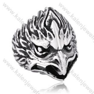 Stainless Steel Eagle Ring - KJR350171
