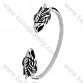 Stainless Steel Dragon Bangle For Women & Men - KJB350013