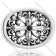 Stainless Steel Vintage Cross Sign Belt Buckle - KJZ350018