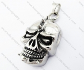 Stainless Steel Skull Pendant - KJP370004