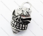 Punk Stainless Steel Devil Skull Pendant - KJP370015