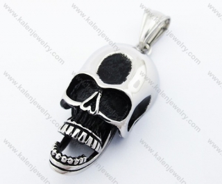 Stainless Steel Skull Pendant - KJP170213