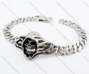 Stainless Steel Death Messager Bracelet - KJB370001