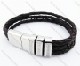 Stainless Steel Leather Bracelet - KJB400036<b style='color:red'> (Unavailable Item, Please remove it)</b>