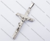 Stainless Steel Jesus Cross Pendant KJP330113