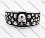 Stainless Steel Death Head Skull Bangle KJB170106