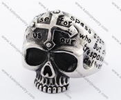 Stainless Steel Cross Sign Skull Rings KJR370070